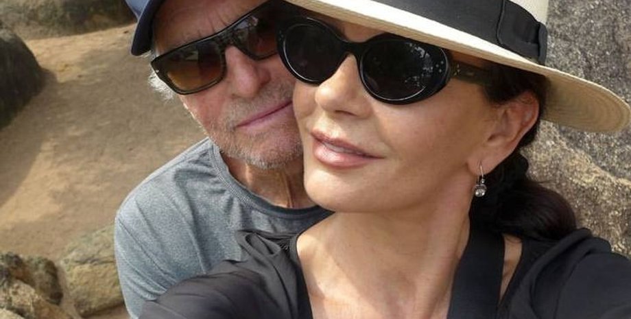 Кэтрин Зета-Джонс и Майкл Дуглас, дети Кэтрин Зеты-Джонс, майкл дуглас жена, Рождество 2023, Сочельник