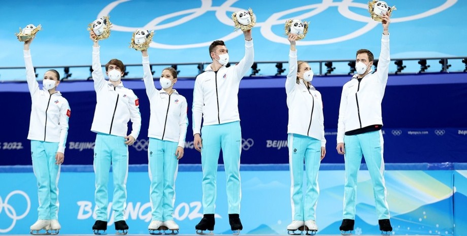 фігурне катання Олімпіада в Пекіні російські фігуристи команда ОКР
