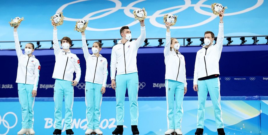 фигурное катание, Олимпиада в Пекине, российские фигуристы, команда ОКР