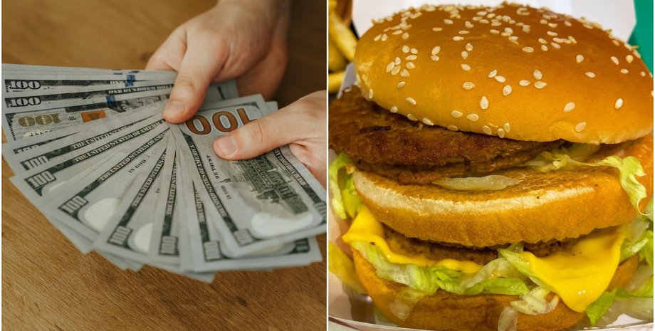 Курс доллара по индексу Биг Мака должен составлять 22,71 грн Курс доллара по индексу Биг Мака должен быть другим