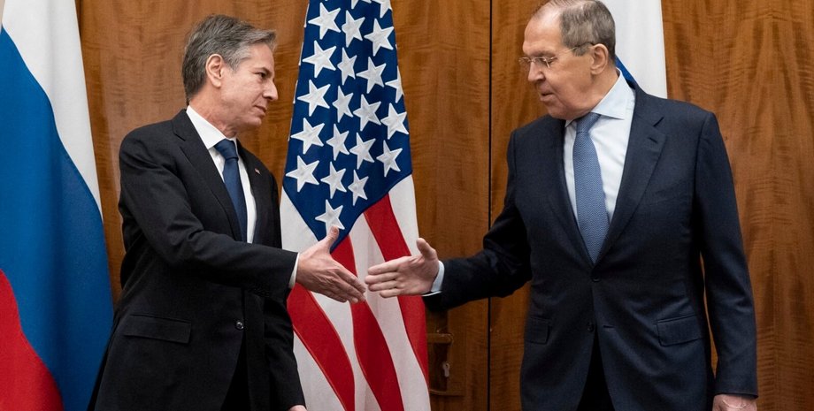 Сергій Лавров, Ентоні Блінкен, зустріч блінкен лавров, блінкен та лавров