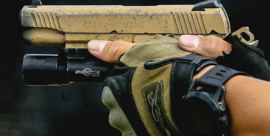 м45а1 пистолеты сша