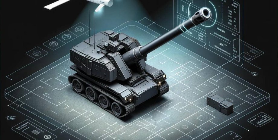 Артиллерия, САУ, дрон, БПЛА