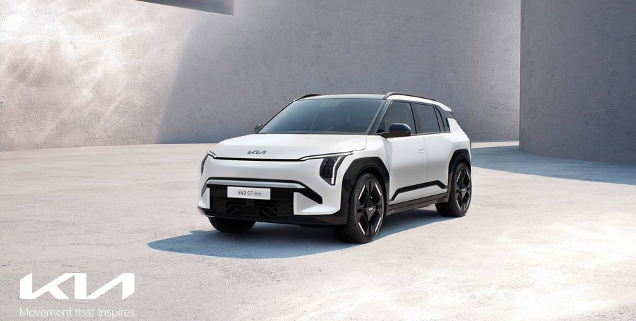 Kia EV3 2025, Kia EV3, новий Kia EV3, електромобіль Kia