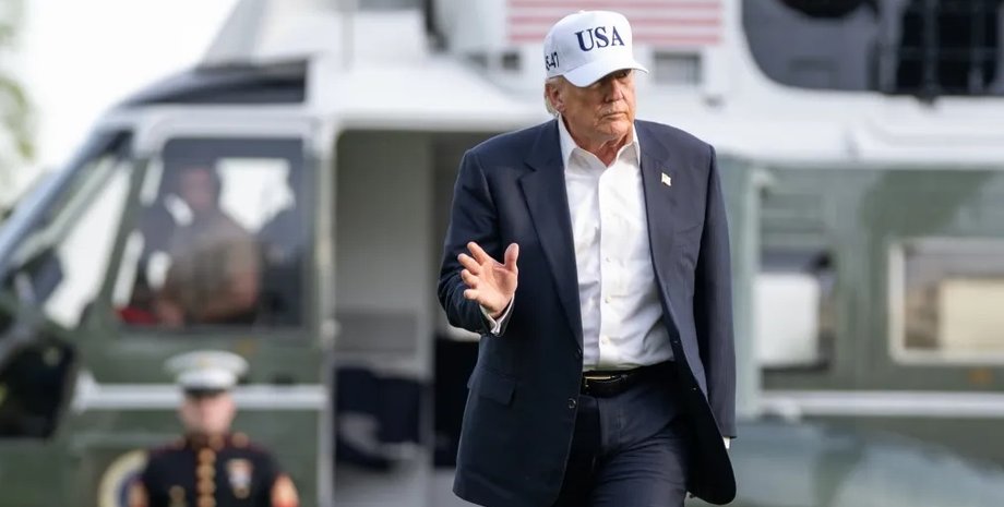 дональд трамп дональд трамп біля вертольота