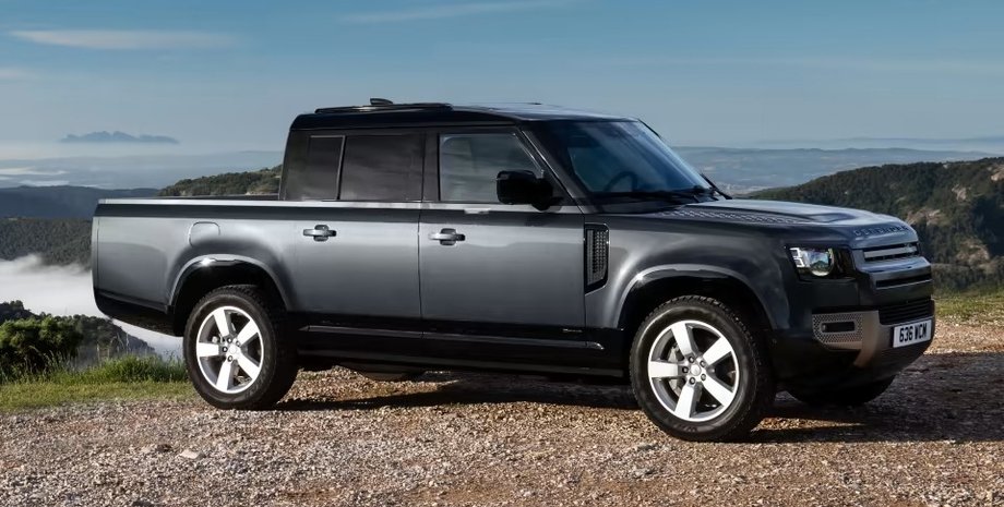 Land Rover Defender, пикап Land Rover, пикап Land Rover Defender, новый Land Rover Defender