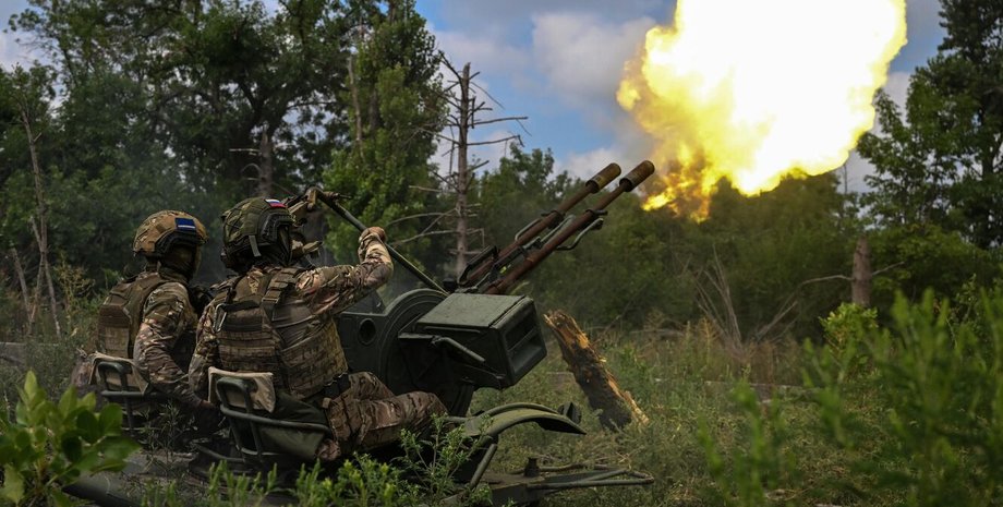 Бойцы ВС РФ