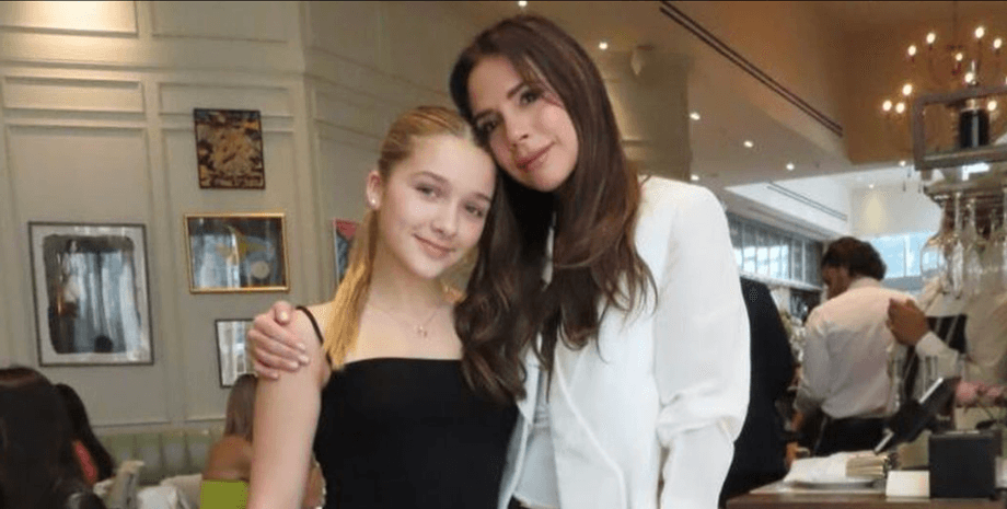 виктория бэкхем дочь, гарпер севен бэкхем, Vogue 100, жена дэвида бэкхема, майами, сыновья дэвида бэкхема