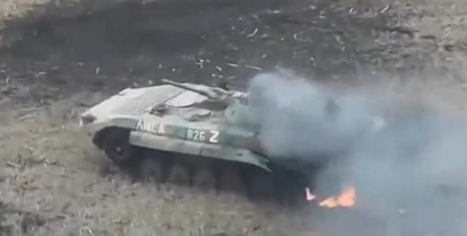 БМП-2 ЗС РФ, БМП-2 удар дрона, БМП-2 влучання FPV, БМП-2 втрата РФ, БМП-2 захист від дронів, БМП-2 захист від FPV