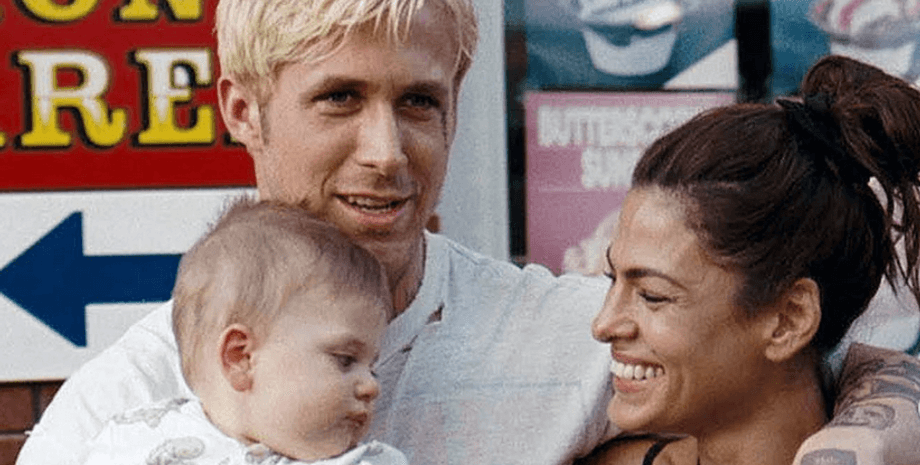 Раян Гослінг, Єва Мендес, дитина