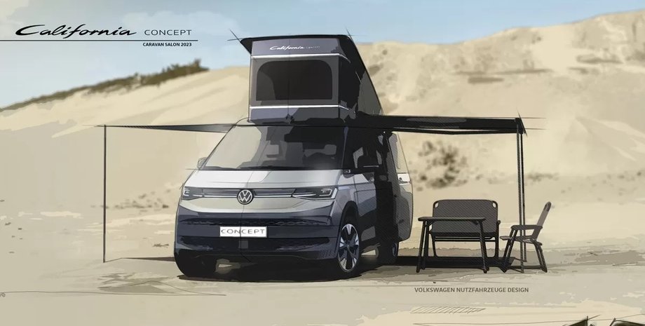 Volkswagen California T7, Volkswagen California, новый Volkswagen California, Volkswagen T7, Volkswagen Transporter T7