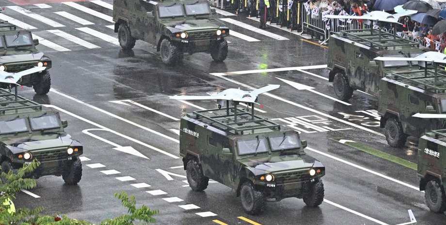 Південна Корея, дрони, парад