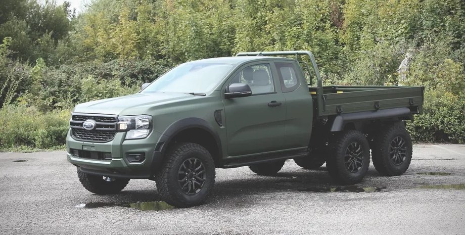 Ford Ranger 6X6, Ford Ranger HEX 6X6, Ford Ranger, новый Ford Ranger, пикап Ford Ranger