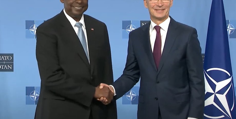 Ллойд Остин и Йенс Столтенберг, Рамштайн заявление Остина, Рамштайн помощь Украине, Остин Patriot 13 июня, Остин Рамштайн о ПВО