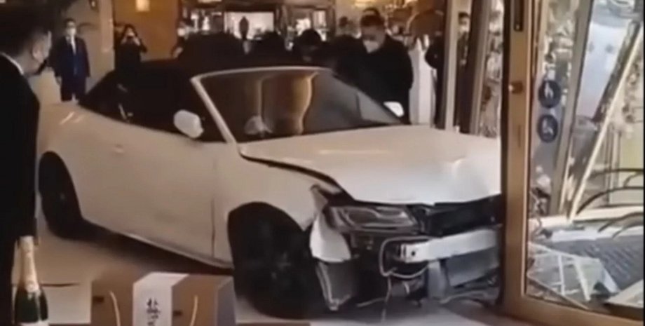 audi дтп китай, дтп в Китае