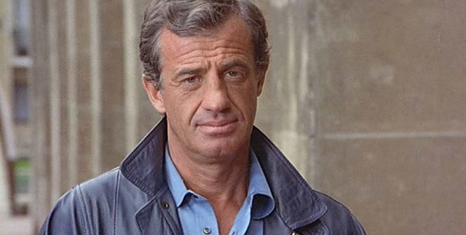 Жан-Поль Бельмондо в фильме "Профессионал"