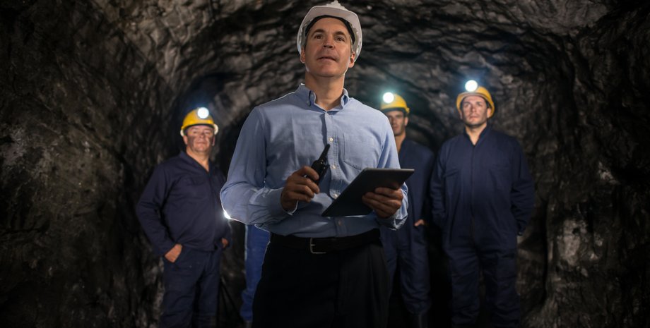 предприятия, производство, шахта, шахтер