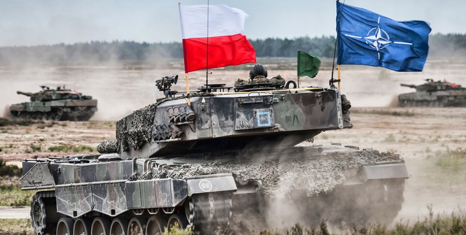 танк нато, НАТО, Польща, військові навчання