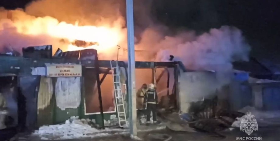 пожар в Кемерово, пожар в доме престарелых, пожар в россии