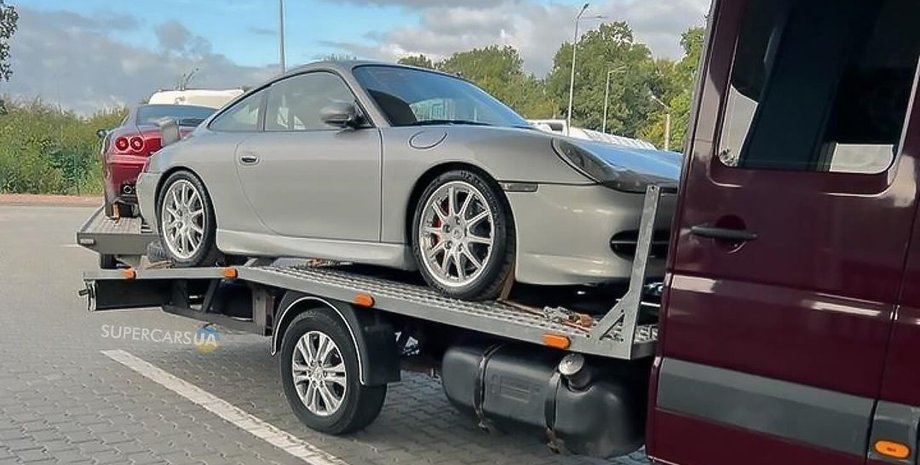 Porsche 911 GT3 996, Porsche 911 GT3, Porsche 911, Ferrari 612 Scaglietti, Ferrari 612, суперкары в Украине