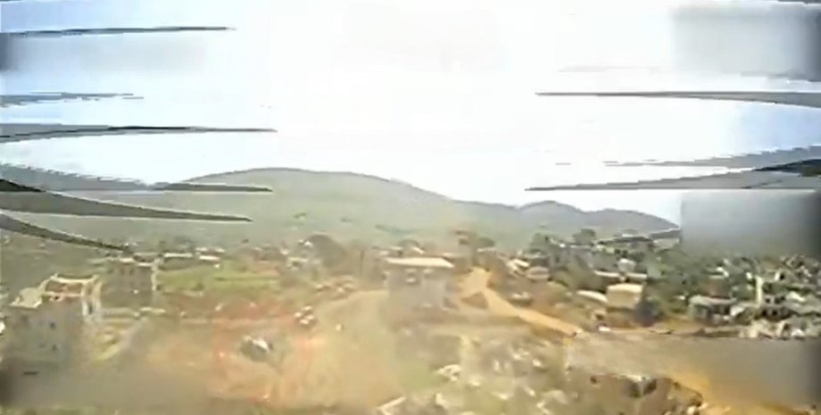 кадри з камери дрона бойовиків Хезболли