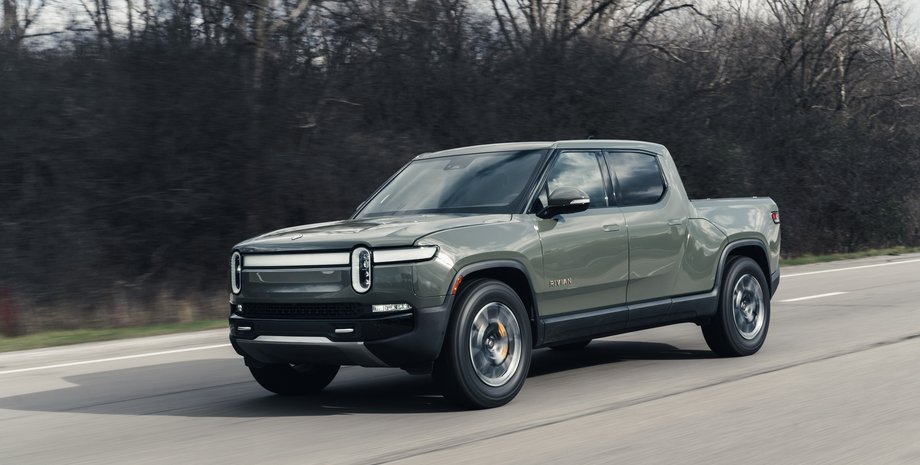 Rivian R1T, новый Rivian R1T, электромобиль Rivian, пикап Rivian, электрокар Rivian