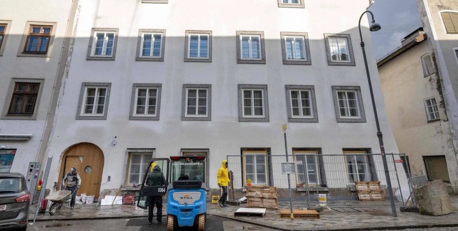 австрия дом гитлера