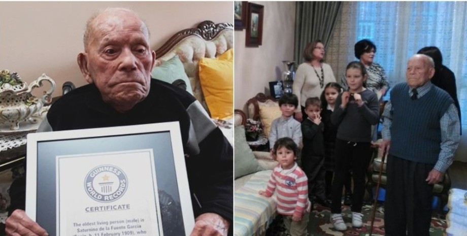 Найстаріший чоловік у світі