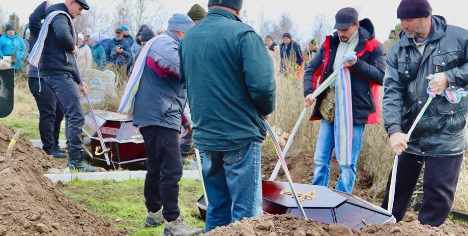 гроб, похороны, военный, ВСУ