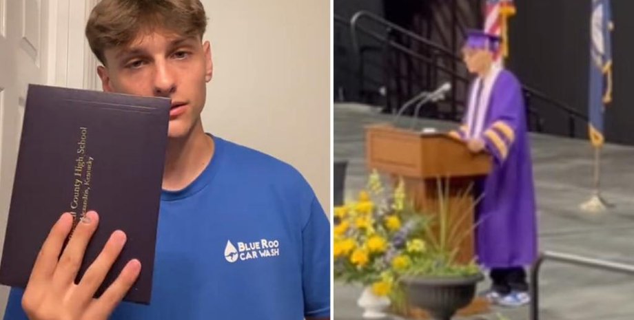 Мик Прайс на выпускном, речь на последнем звонке, курьезы, религиозная проповедь, США