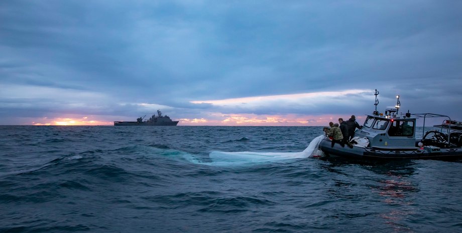 вмс США, аеростат, китай