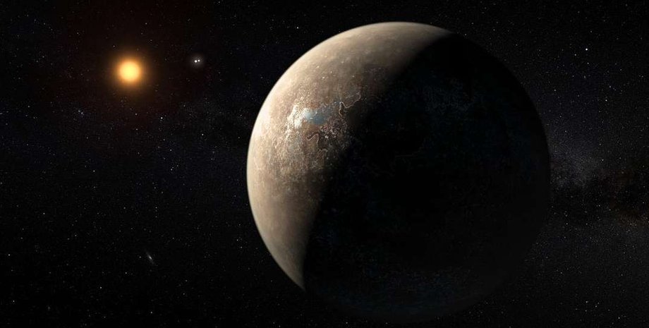 Проксима b в представлении художника. ESO/M. Kornmesser