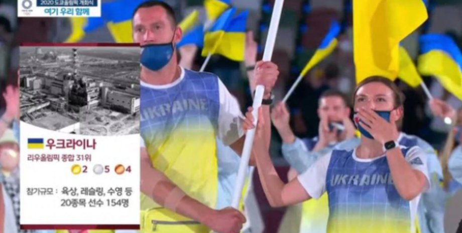 Олімпіада, Чорнобиль, українська збірна
