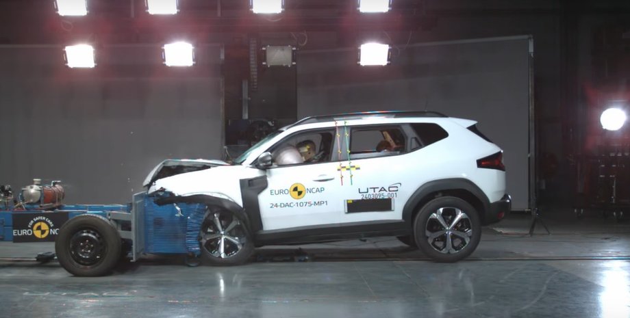 дастер краш тест, новый Duster, Dacia Duster, Duster 2024, Duster 2024