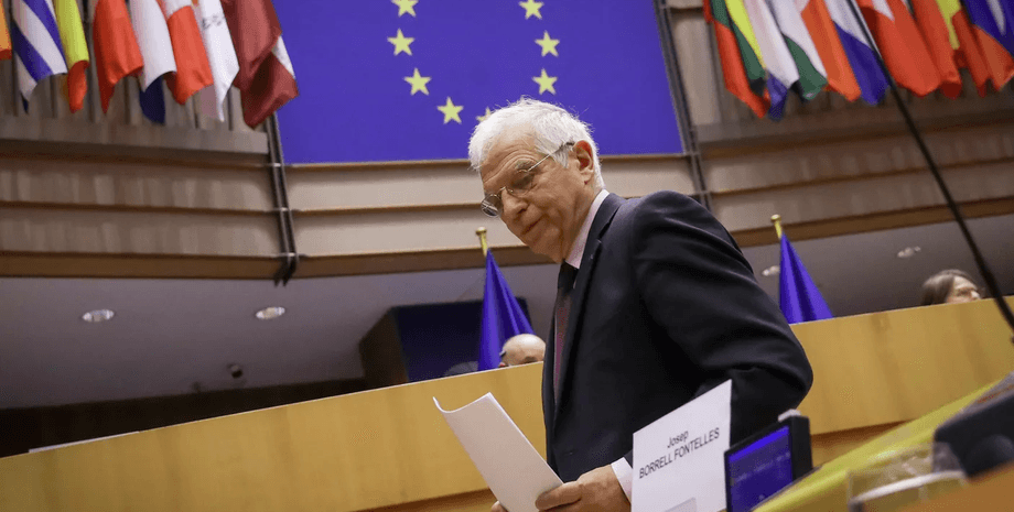 Замороженные активы РФ для Украины, Жозеп Боррель, выплаты G7 Украине в долларах