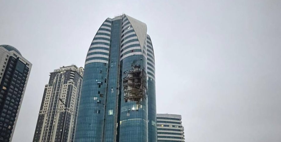 грозный сити дрон прилетел