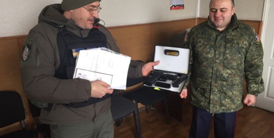 Награждение Евгения Юханова 8 февраля / Фото: Facebook Вячеслав Аброськина