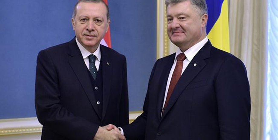Реджеп Тайип Эрдоган и Петр Порошенко / Фото: president.gov.ua