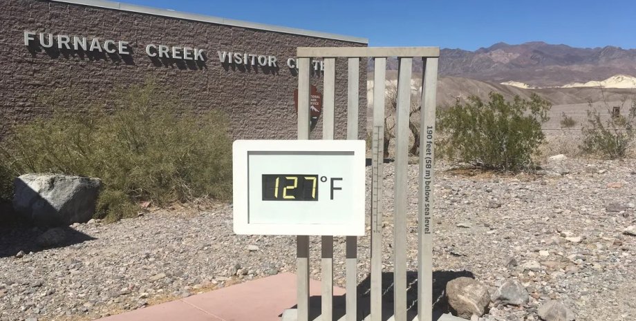 Долина Смерти, дюна, пустыня, аномальная жара, самое жаркое место на планете, экстремальная жара, по Фаренгейту