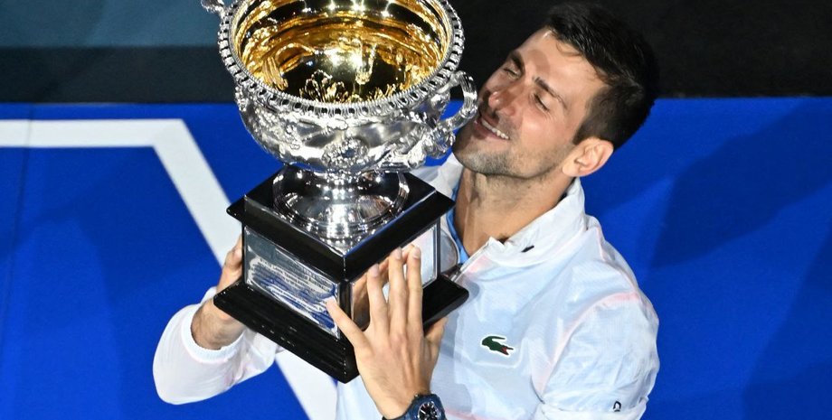 Australian Open, кубок, теннисист, джокович