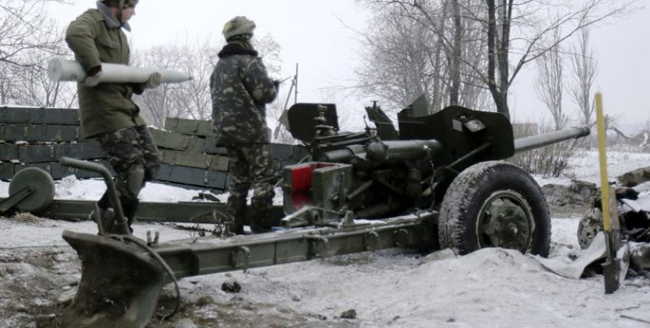 Артиллерия боевиков / Фото: topwar.ru