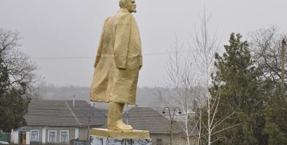 ленин, памятник, декоммунизация, одесса, одесская область, полиция