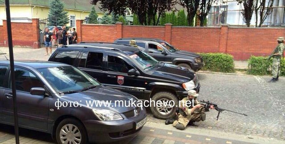 Перестрелка в Мукачево / Фото: mukachevo.net