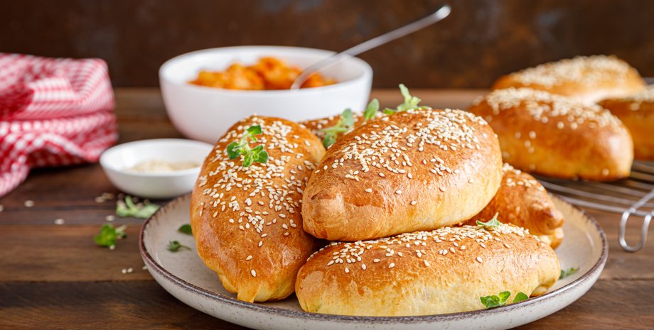 жареные пирожки, кулинарные рецепты, быстрые пирожки