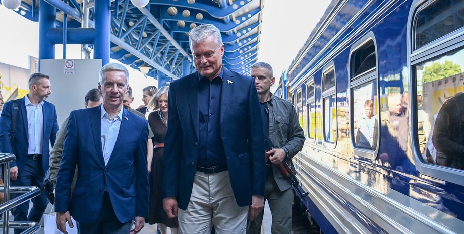 науседа в киеве, гитанас науседа в киеве, визит гитанаса науседы в киев