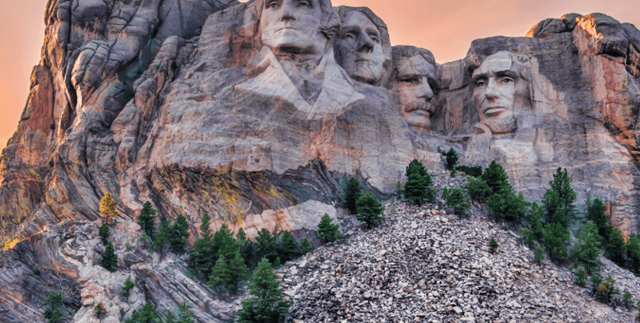 гора рашмор, сша, исследование