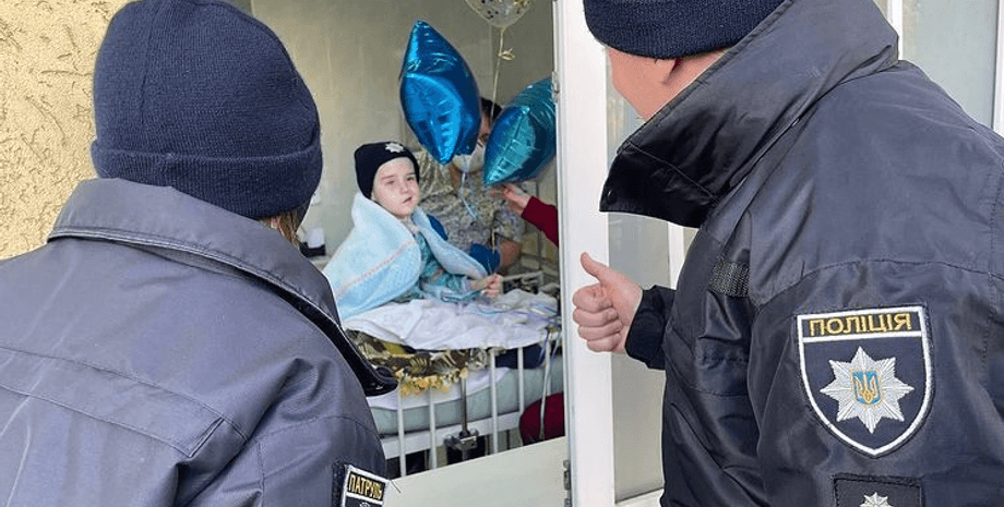 Полицейские, Александр Андрийчук, полиция, больница, реанимация, рак