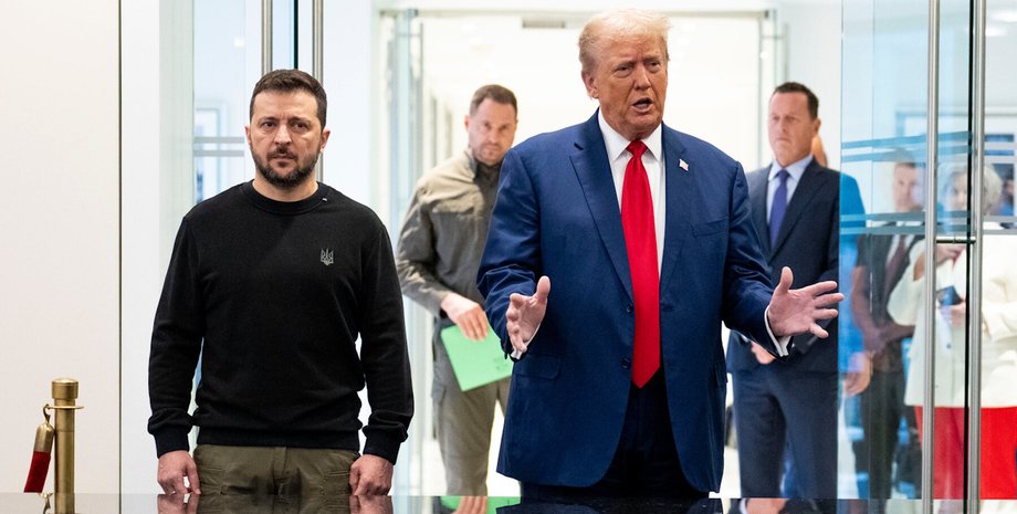 Трамп и Зеленский Вопросы территориальной целостности можно решать только общенациональным голосованием