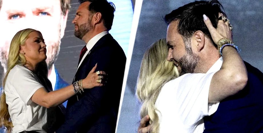 Еріка Кірк і Джей Ді Венс викликали чутки про близькі стосунки