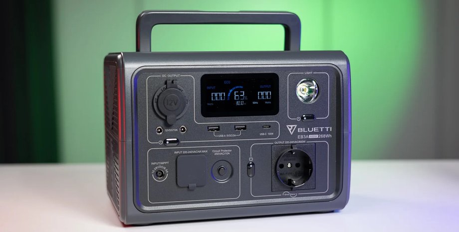 Bluetti EB3A зарядная станция